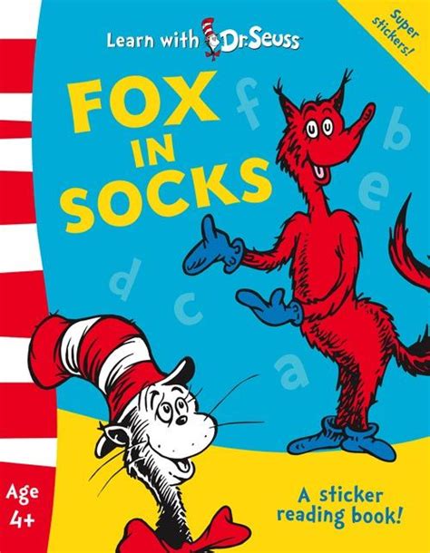 Learn With Dr Seuss Fox In Socks Learn With Dr Seuss Harperreach
