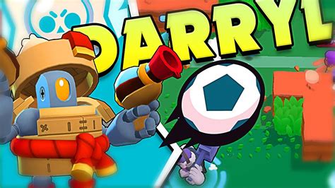 Darryl is a super rare brawler who wields two double barrel shotguns that can deal heavy burst damage at close range. HOW TO DARRYL in BRAWL STARS - YouTube