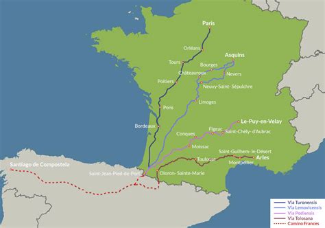 Service › reiseinfos von a bis z › autobahngebühren (maut) in frankreich. Die 4 Jakobswege in Frankreich | Der sonnenklar.TV Reiseblog