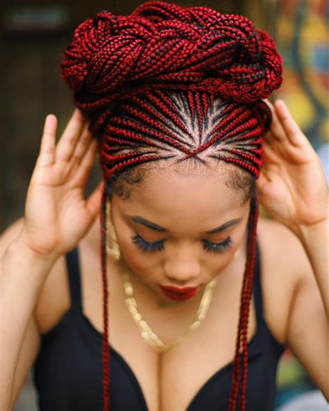 The thing is, they protect the ends of your hair and encourage the growth of your it. Ghana Weaving Hairstyles: These Styles Would Make You Run ...