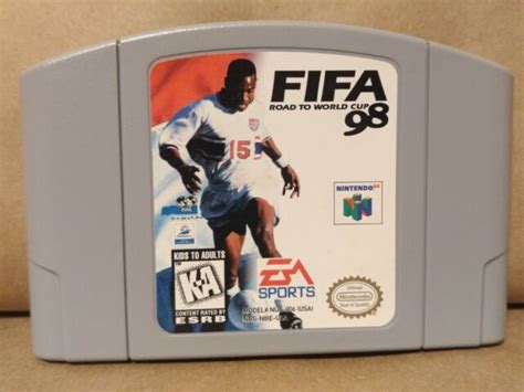 Fifa Road To World Cup 98 Nintendo 64 1997 For Sale Online Ebay