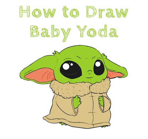ベスト Baby Yoda Cartoon Drawing Easy 371497 Baby Yoda Cartoon Drawing