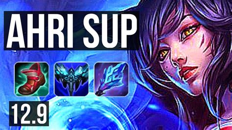 AHRI Ezreal Vs NAMI Lucian SUP 2 5M Mastery 3 1 10 1100