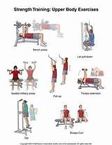 Upper Body Resistance Training Exercises Pictures