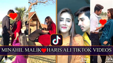 Minahil Malik Haris Ali Couple Tiktok Viral Videos New Tiktok