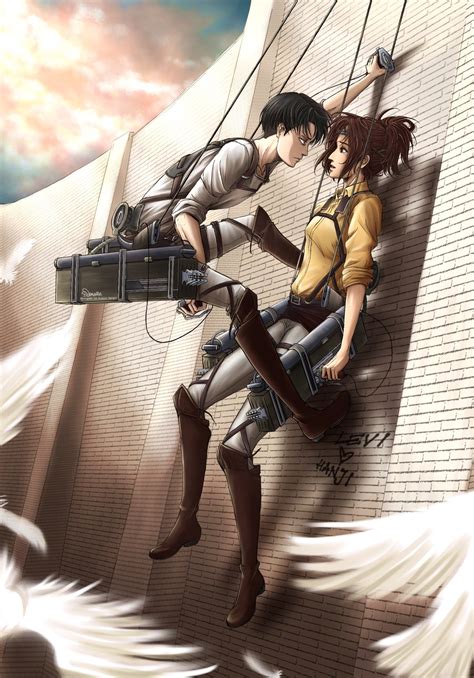 Enelle Art — Let the whole world watch - Levi x Hanji It’s...