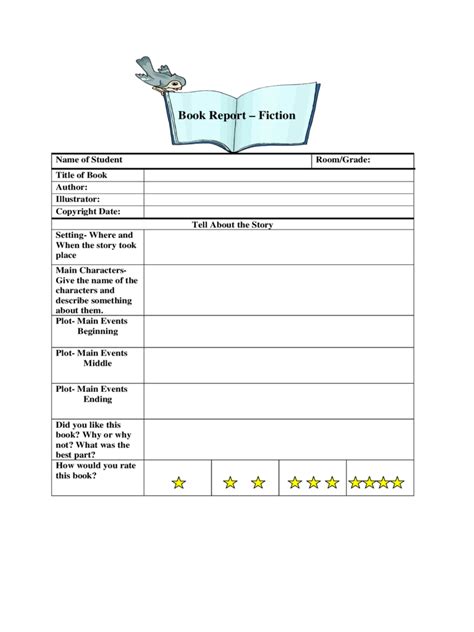 A book report includes a short summary regarding the contents of a book along with your own opinion on it. Book Report Template - 6 Free Templates in PDF, Word ...