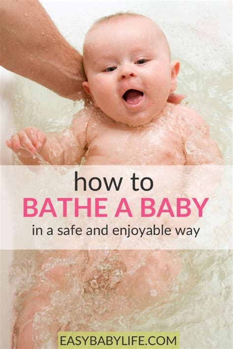 How To Bathe A Baby In A Safe And Enjoyable Way