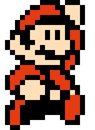 Pixel Mario Mario Big Jumping Pixel Art Maker