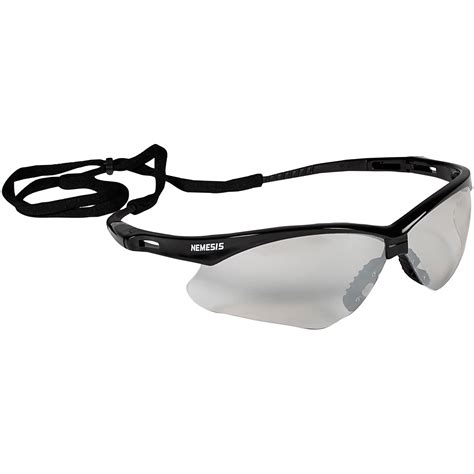 for sale online 25679 kleenguard v30 nemesis clear anti fog lens black frame safety glasses