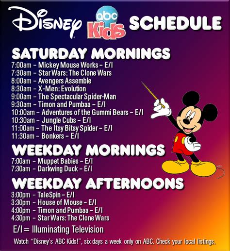 Image Disneys Abc Kids Rebrand Schedulepng Tv Database Wiki