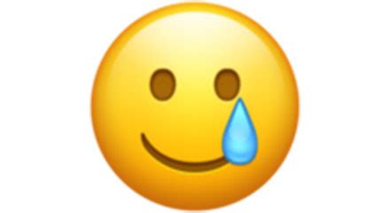 Smiley Face Emoji With Tears Meaning Imagesee
