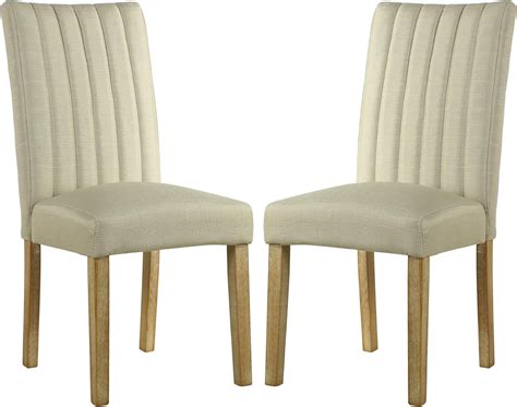 Lssbought Upholstered Fabric Parsons Dining Chairs Set Of
