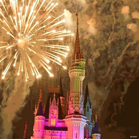Walt Disney World Fireworks  By Disney Find And Share On Giphy