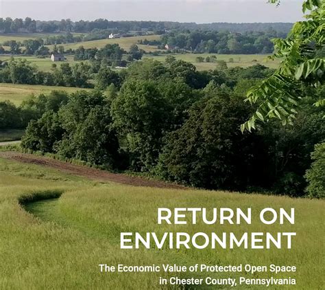 Pa Environment Digest Blog Chester County Return On Investment Study