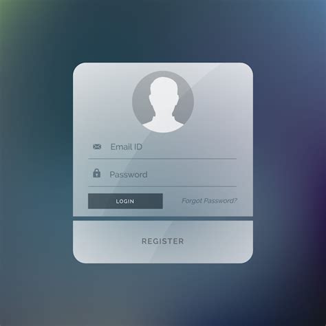 Free Simple Login Form Psd Free Psdvectoricons Images