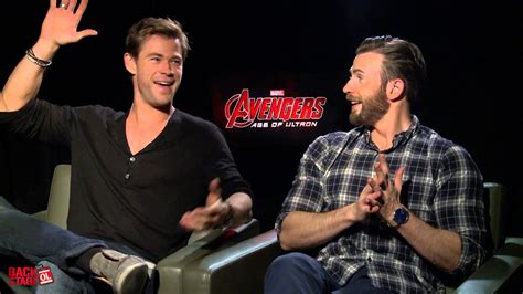 The Funniest Chris Hemsworth And Chris Evans Interview Youll Ever See
