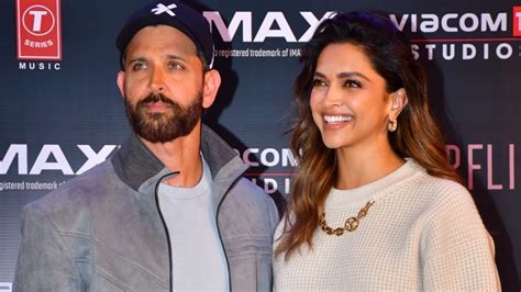 deepika padukone finally joins hrithik roshan for fighter promotions see pics bollywood
