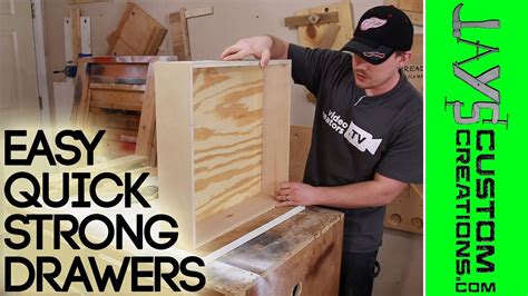 Click through to watch this video on iskills.com. Strong, Quick, Drawer Construction - 126 - YouTube