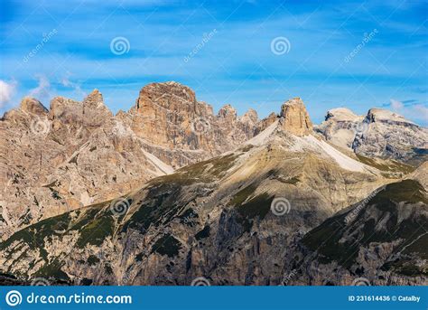 Dolomites Sesto Ou Sexten Des Alpes Italiennes Tre Cime Di Lavaredo
