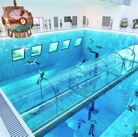 Poland Is Opening The Worlds Deepest Pool Which Has Its Own