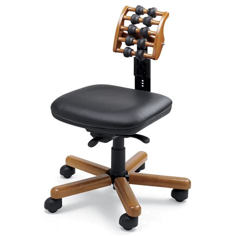 The Back Stretching Chair Hammacher Schlemmer