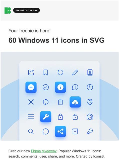 Fugue Your Freebie Is Here 60 Windows 11 Icons Milled