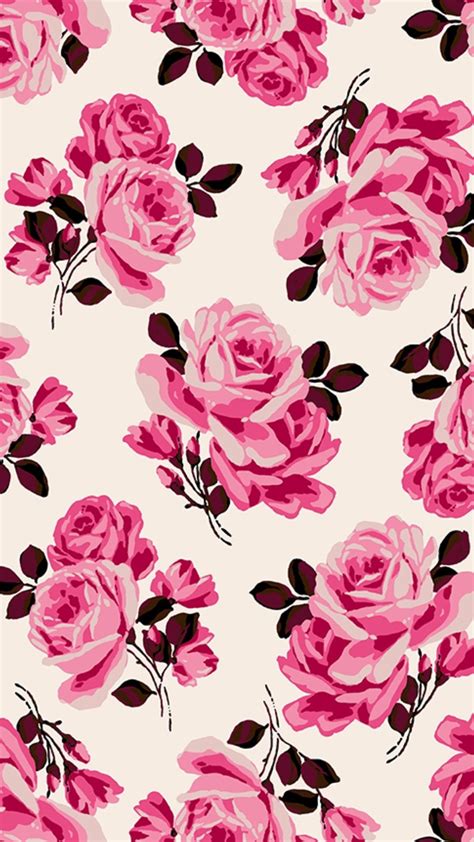79 Girly Wallpapers On Wallpaperplay Wallpaper Iphone Roses Floral
