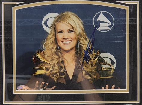 Lot Carrie Underwood Autographed Photograph W C O A