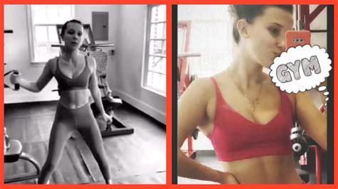 Millie Bobby Brown Workout Story Youtube