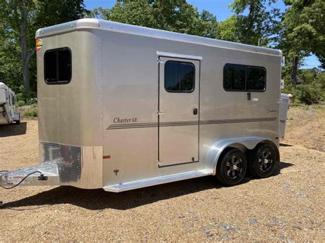 2024 Sundowner Trailers Charter Tr Se 2h Bp Horse Trailer Ken Feagin