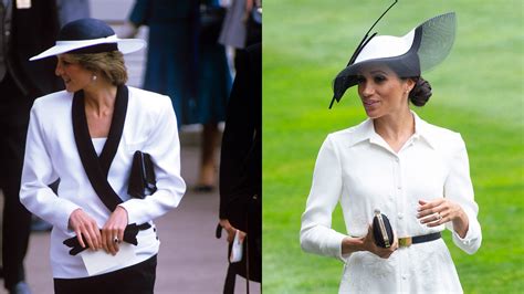 Meghan Markle Princess Diana Style How She Wears Similar Outfits