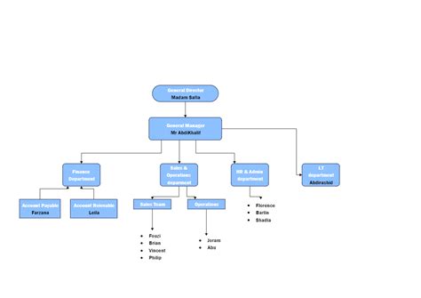 Org Chart Simple Edrawmax Templates