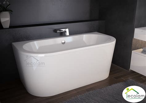 Freistehende design badewanne ruw piave 170 x 80 x 58 cm deluxe. Vorwand-Badewanne freistehende Badewanne 170 x 75 cm ...