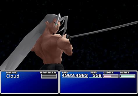 If Sephiroth Holds His Sword With 2 Hands Will It Be More Powerful His
