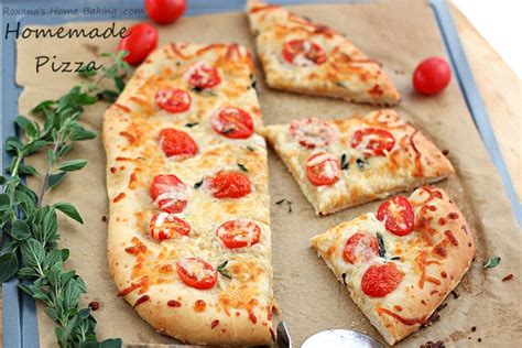 Cheese Pizza With Homemade Pizza Dough Recipe Just A