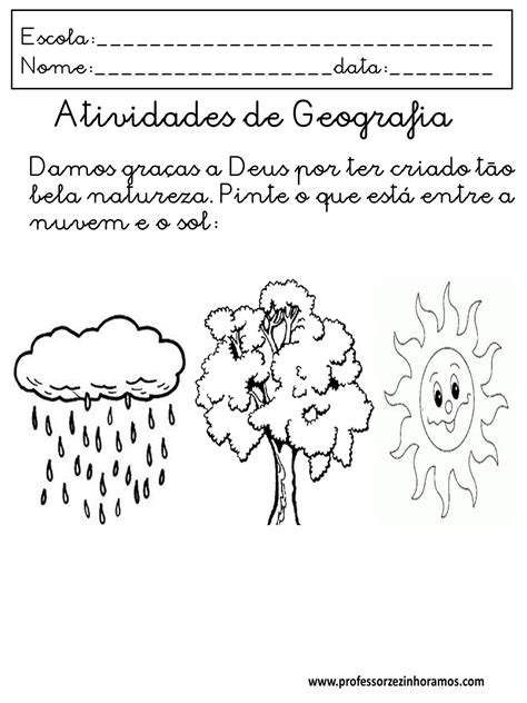 Atividade Adaptada De Geografia