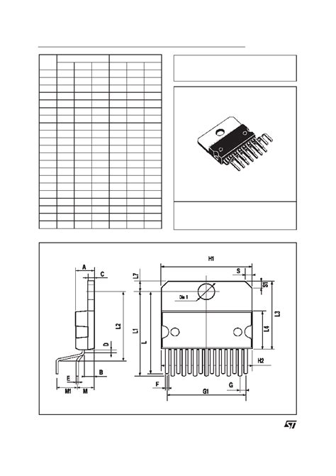 L296 Datasheet2022 Pages Stmicroelectronics High Current