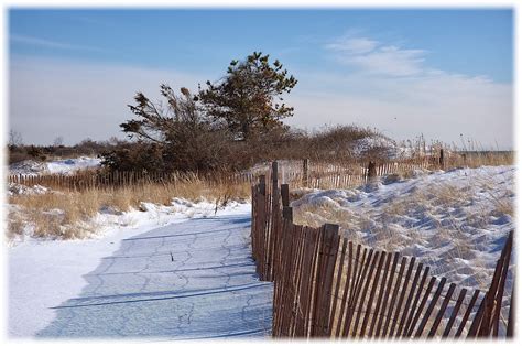 Connecticut Diaries Winter Beach Scenes