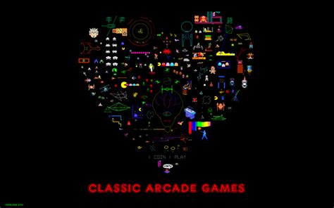 44 Classic Arcade Wallpaper Wallpapersafari