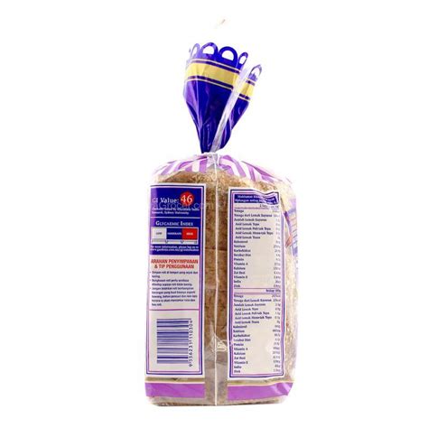 400 x 400 jpeg 27kb. Gardenia Canadian Purple Wheat 100% Wholegrain Bread 400g
