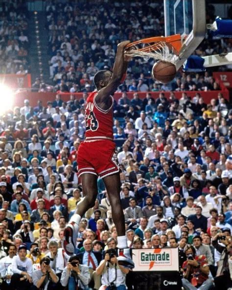 Slam Dunk The Story Behind Michael Jordans Iconic Free Throw Dunk