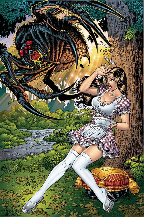 Grimm Fairy Tales 16 Drawing By Zenescope Entertainment