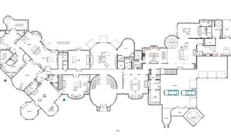 Mansions More Luxury Homes Partial Floor Plans Have House Plans 5085