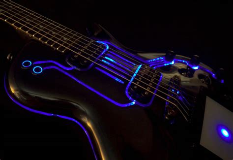 Tron Electric Guitar It Even Glows Blue