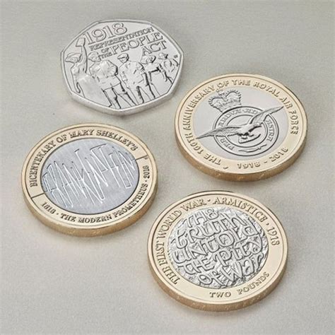 The Royal Mint Announces New Limited Edition 50p Coins To Celebrate 100