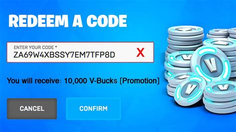 Free V Bucks Code In Fortnite Youtube