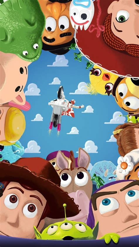 Toy Story 4 2019 Phone Wallpaper Moviemania Wallpaper Kartun