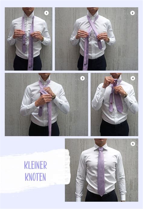 Wie Bindet Man Eine Krawatte Entdecke Die Krawatte Binden Anleitung