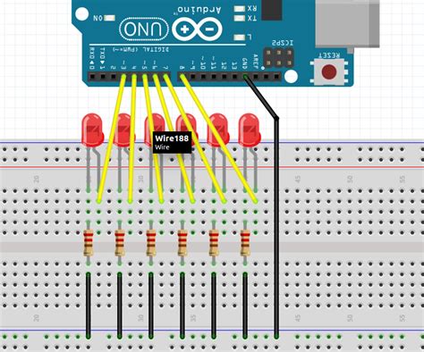 Running Led Di Arduino Boarduino